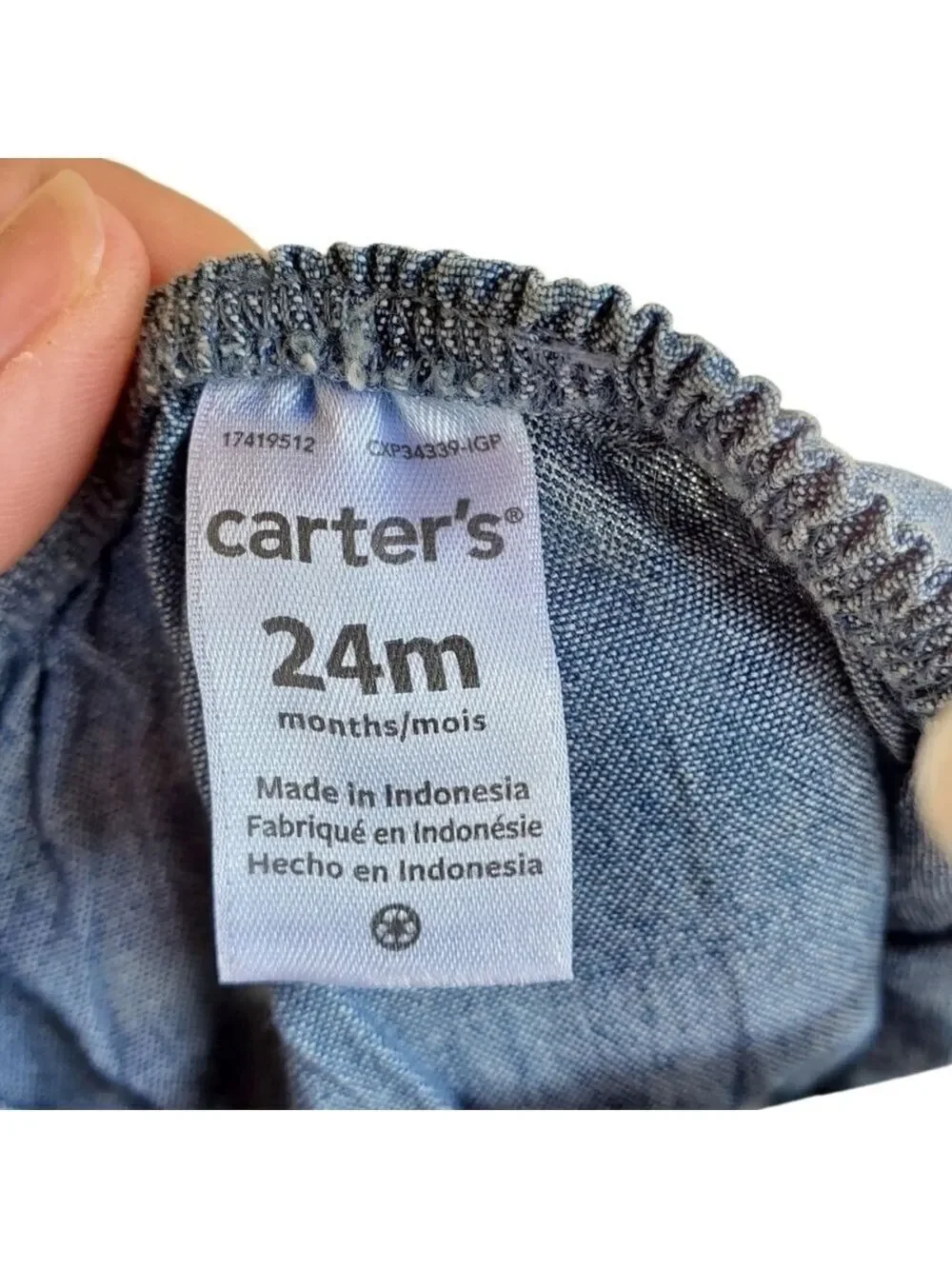 Carter's bubble romper